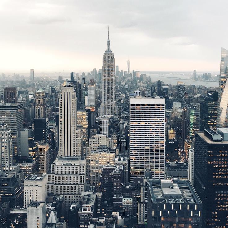 City skyline in Rome, Italy